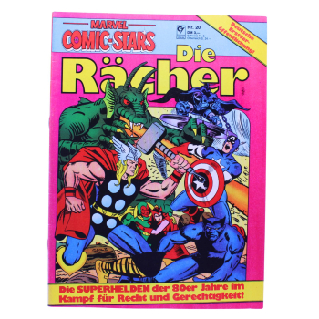 Marvel Comic-Stars Nr. 20 (1984) | Condor | Avengers & Thor | hoppla-stuff.de